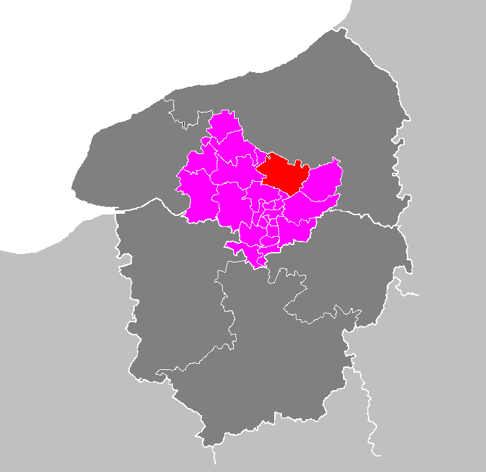 canton of Clères