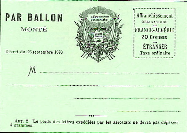 balloon mail