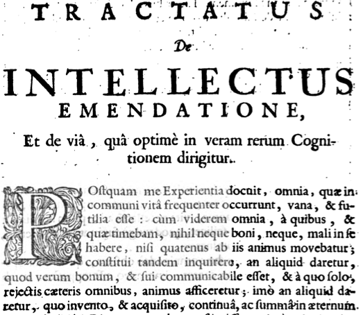 Tractatus de Intellectus Emendatione
