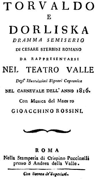 Torvaldo e Dorliska