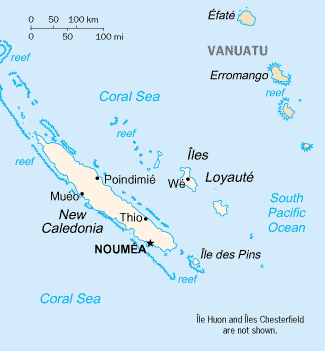 geography of New Caledonia