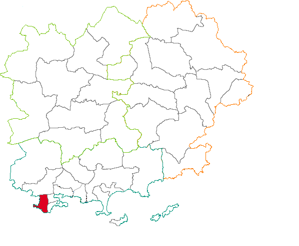 canton of Six-Fours-les-Plages