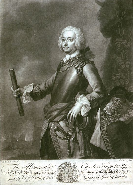 Sir Charles Knowles, 1st Baronet