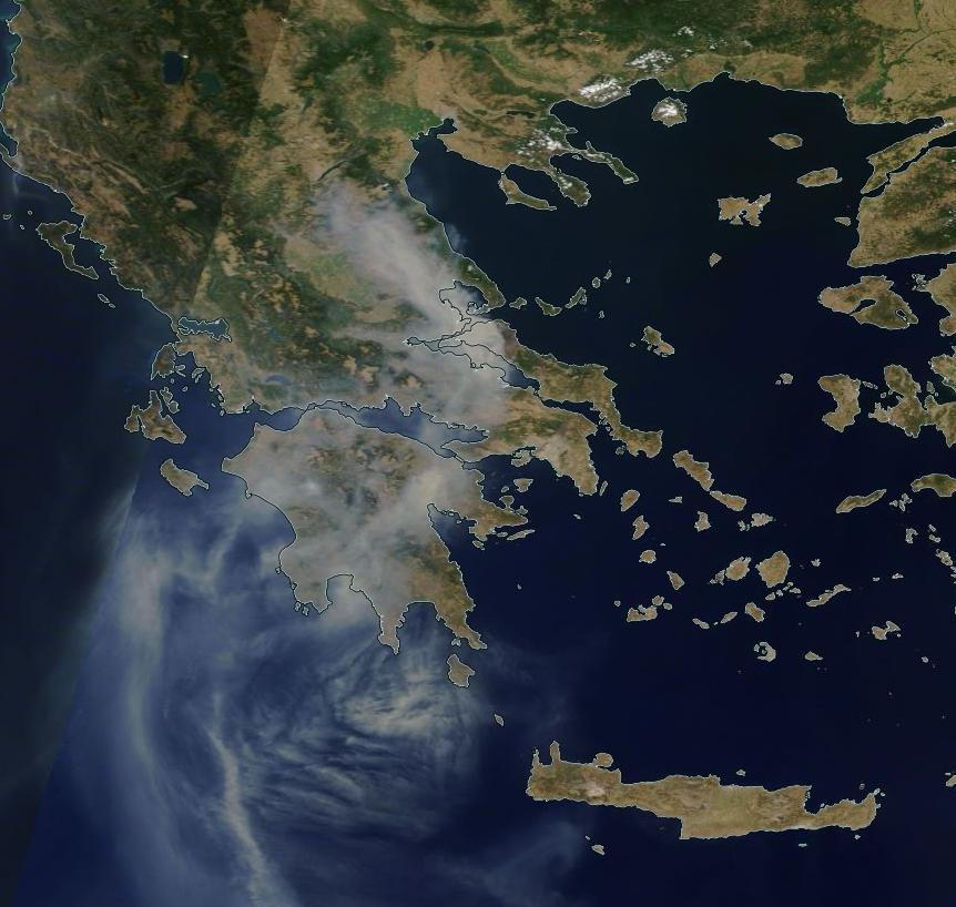 2021 wildfires in Greece