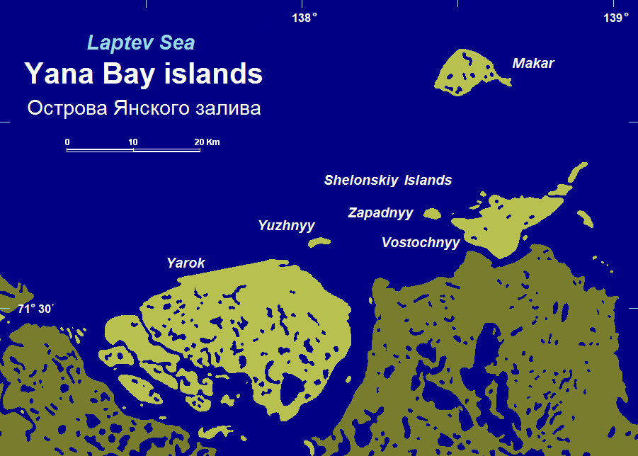 Shelonsky Islands