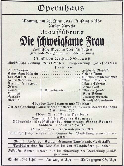 Die schweigsame Frau