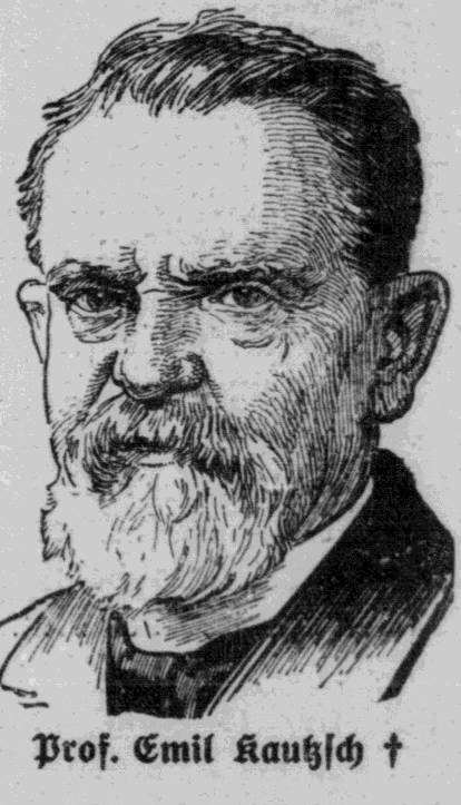 Emil Friedrich Kautzsch