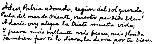 Mi último adiós