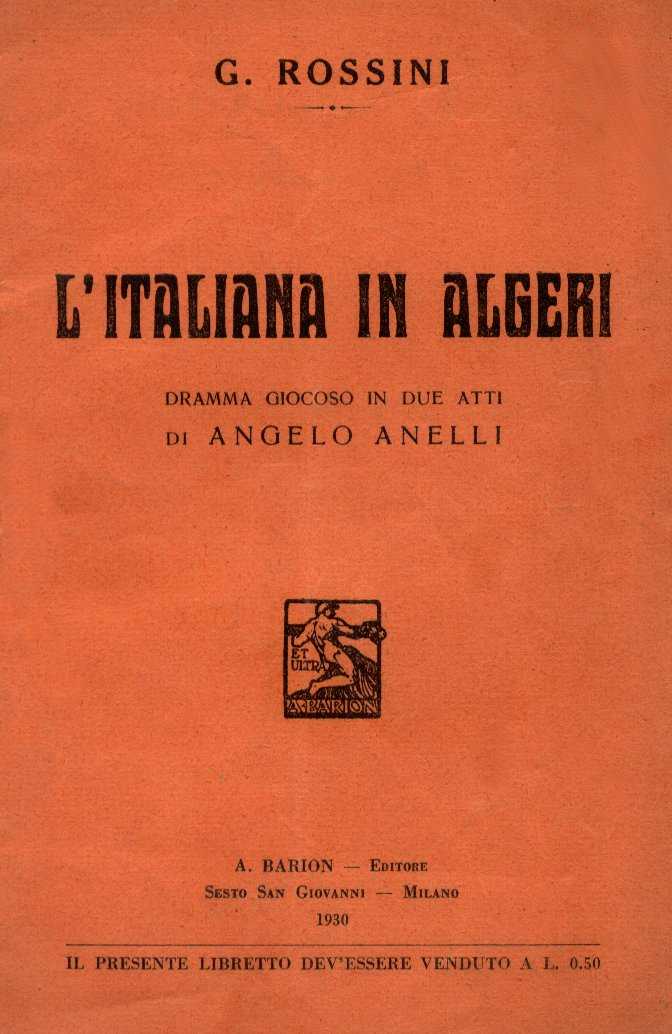 L'italiana in Algeri