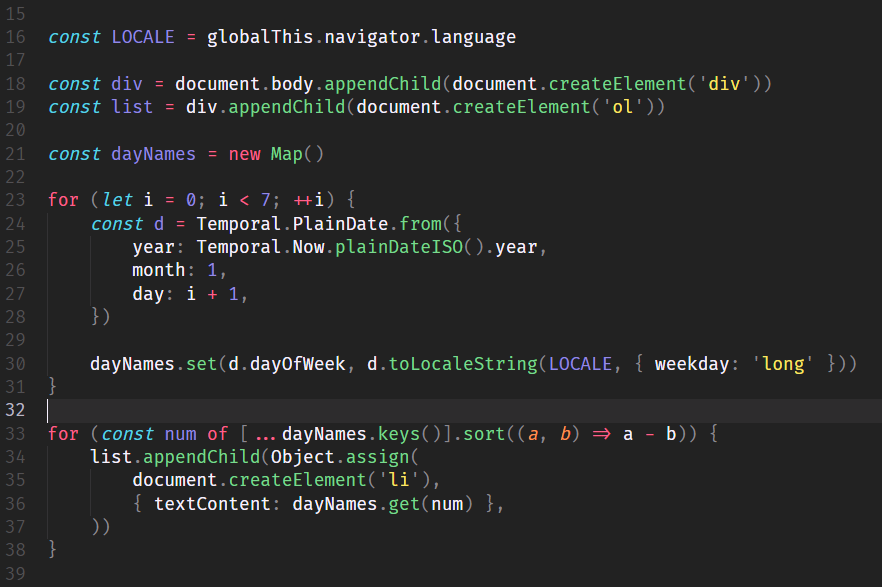 JavaScript