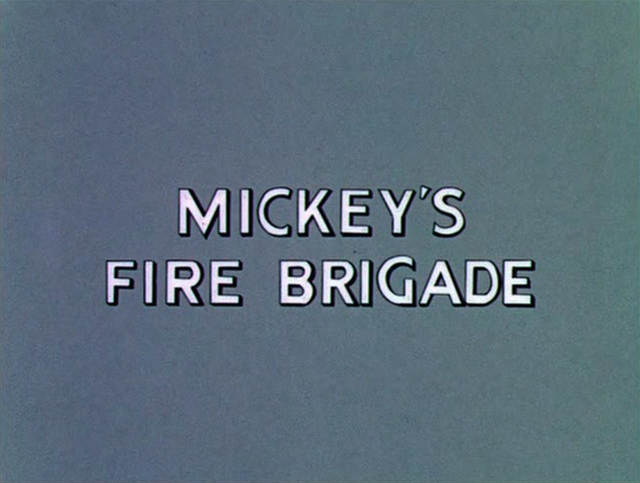 Mickey's Fire Brigade