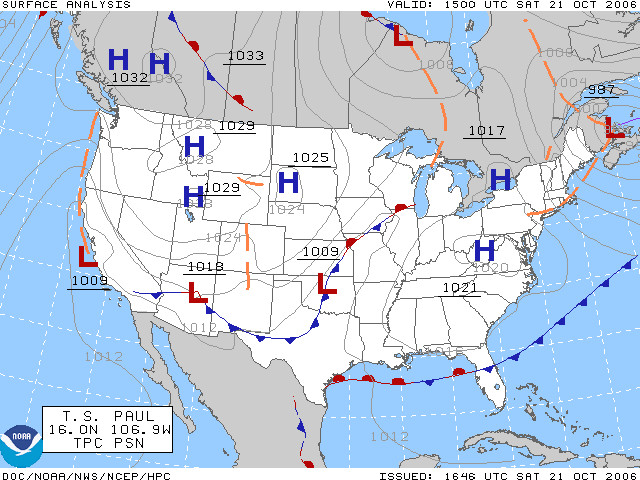 synoptic chart