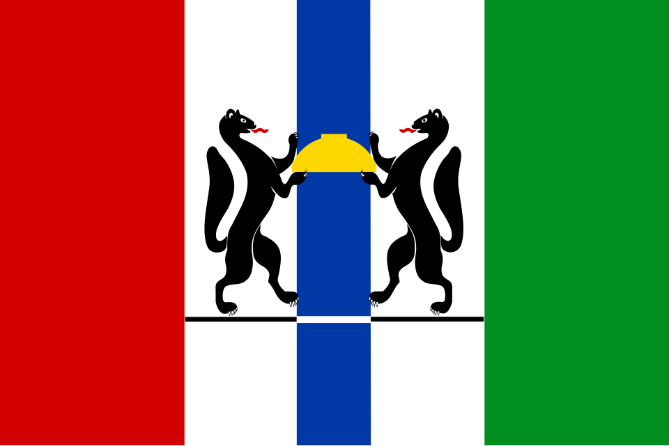 flag of Novosibirsk Oblast