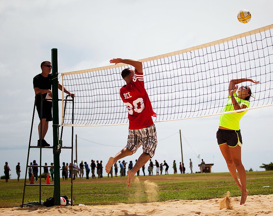 beach volleyball