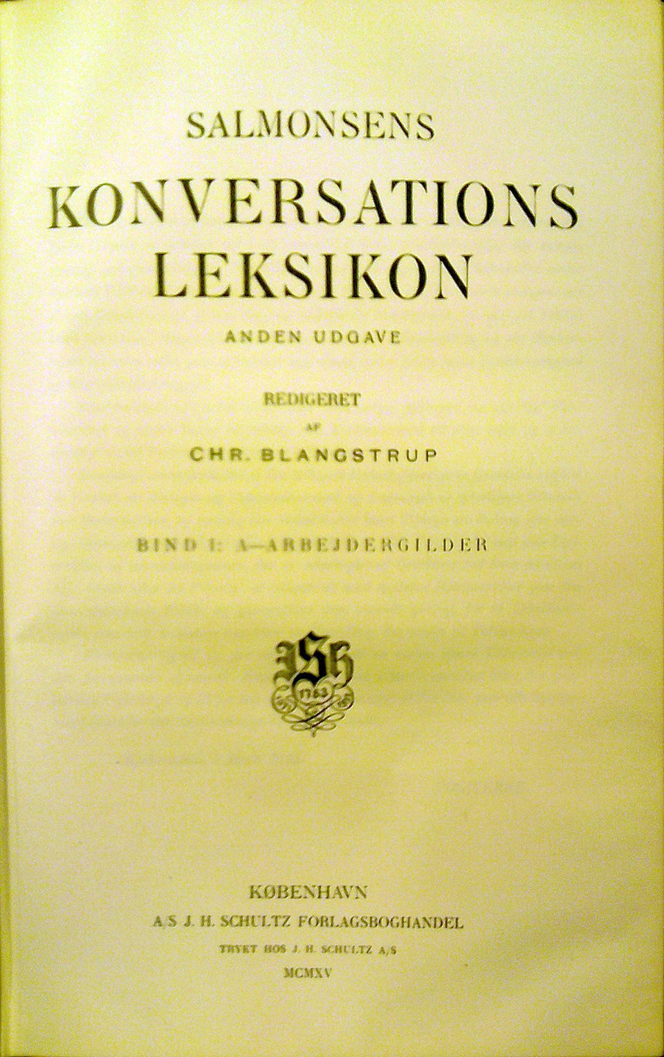 Salmonsens Konversationsleksikon