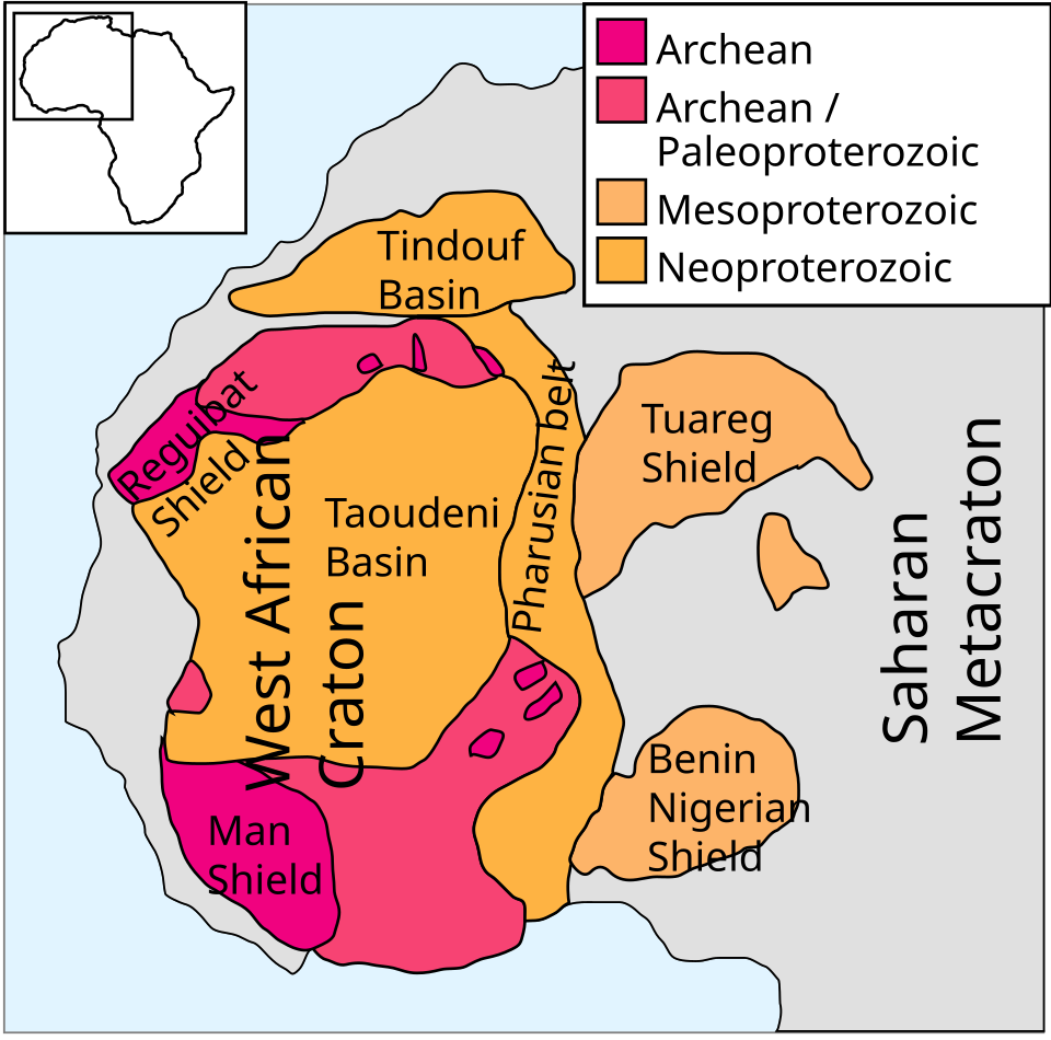 West African craton