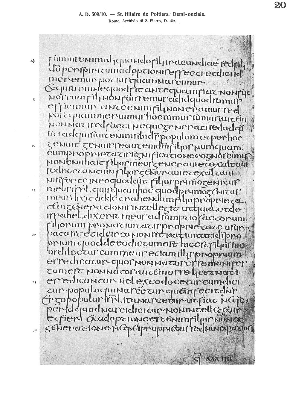 half uncial