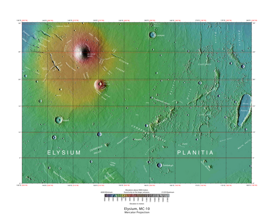 Elysium quadrangle