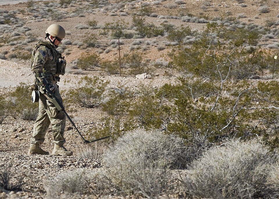 demining