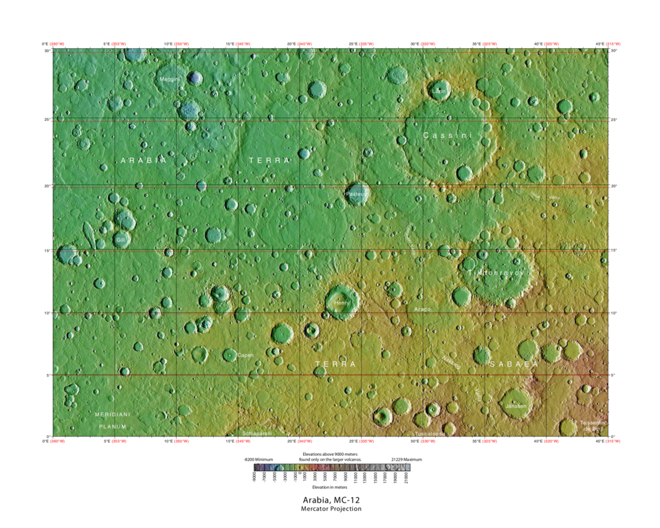 Arabia quadrangle
