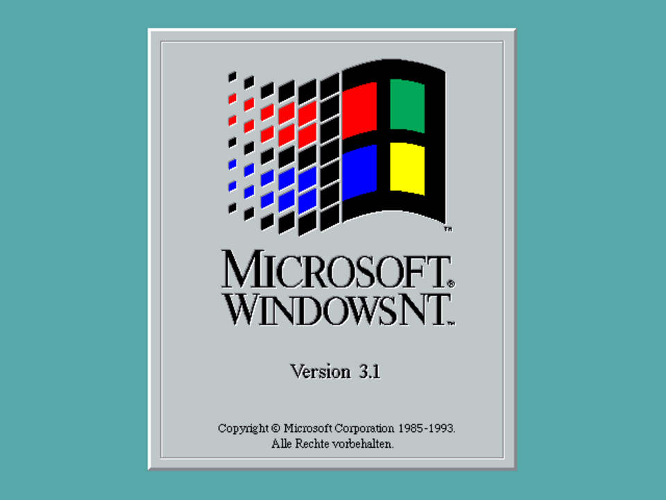 Windows NT 3.1