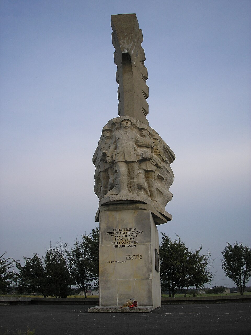 Mokra, Gmina Miedźno