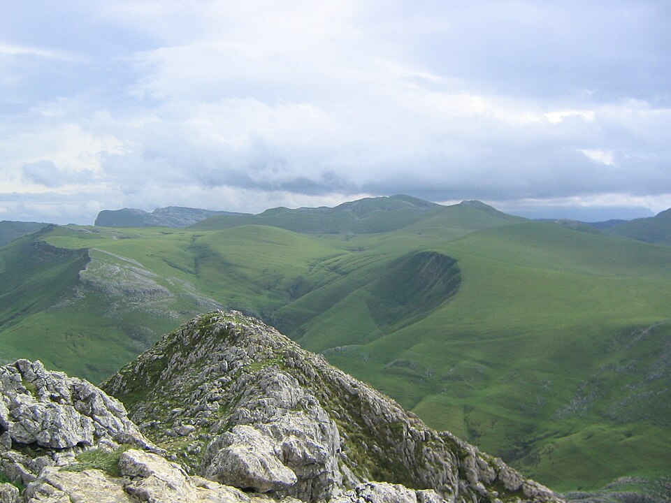 Aralar mountain range