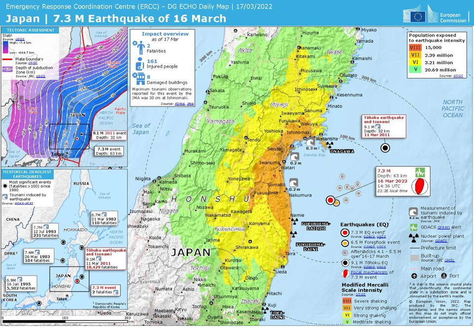 2022 Fukushima earthquake