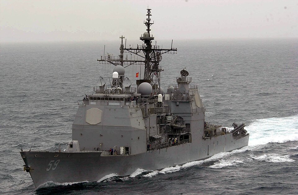 guided missile cruiser