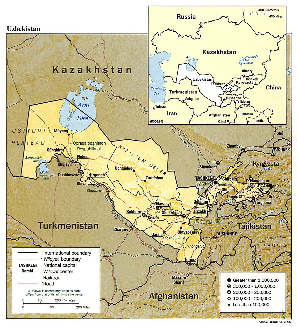Kazakhstan–Uzbekistan border