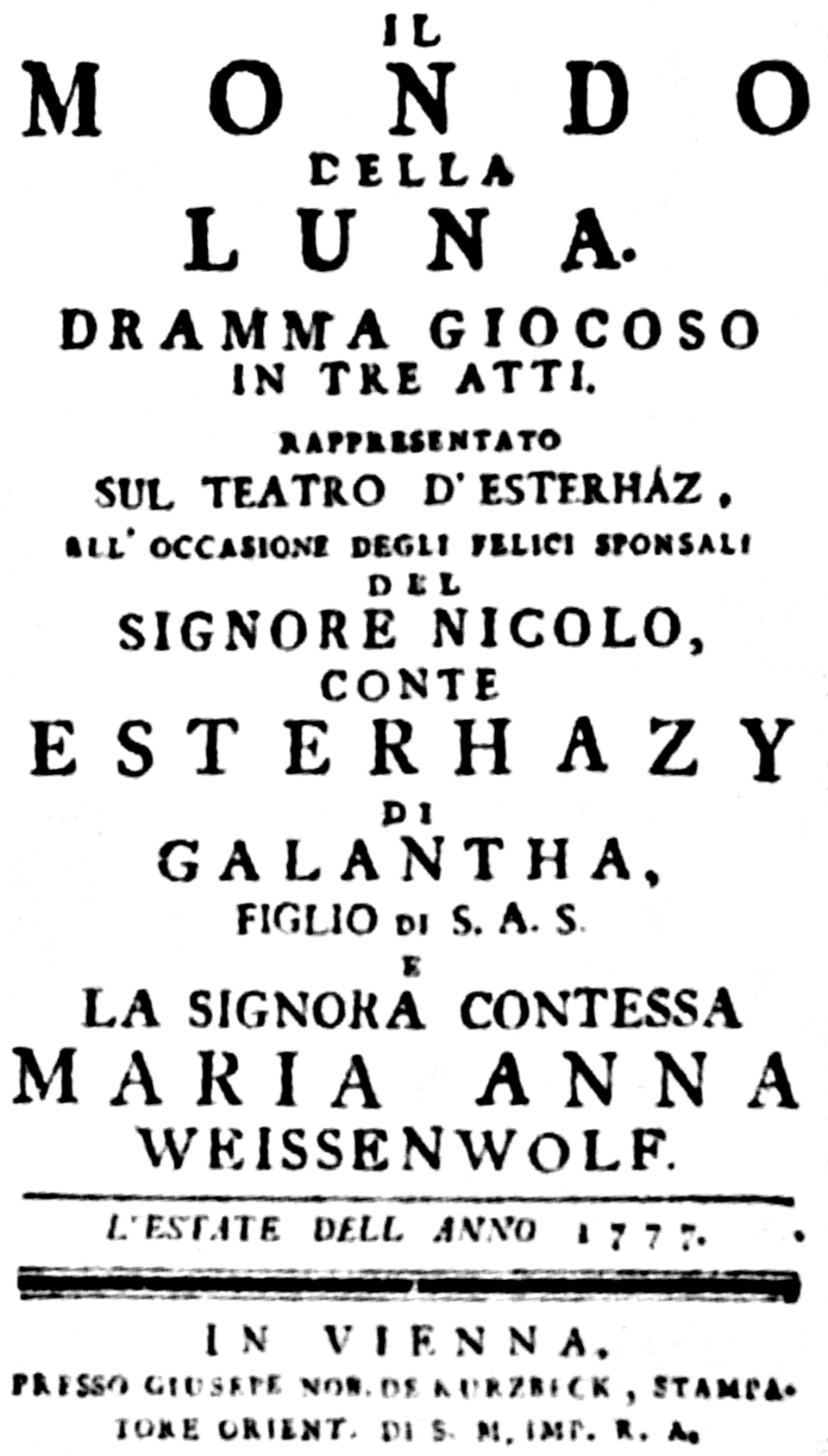 Il mondo della luna