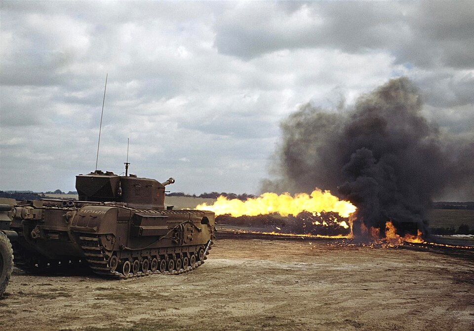 flame tank