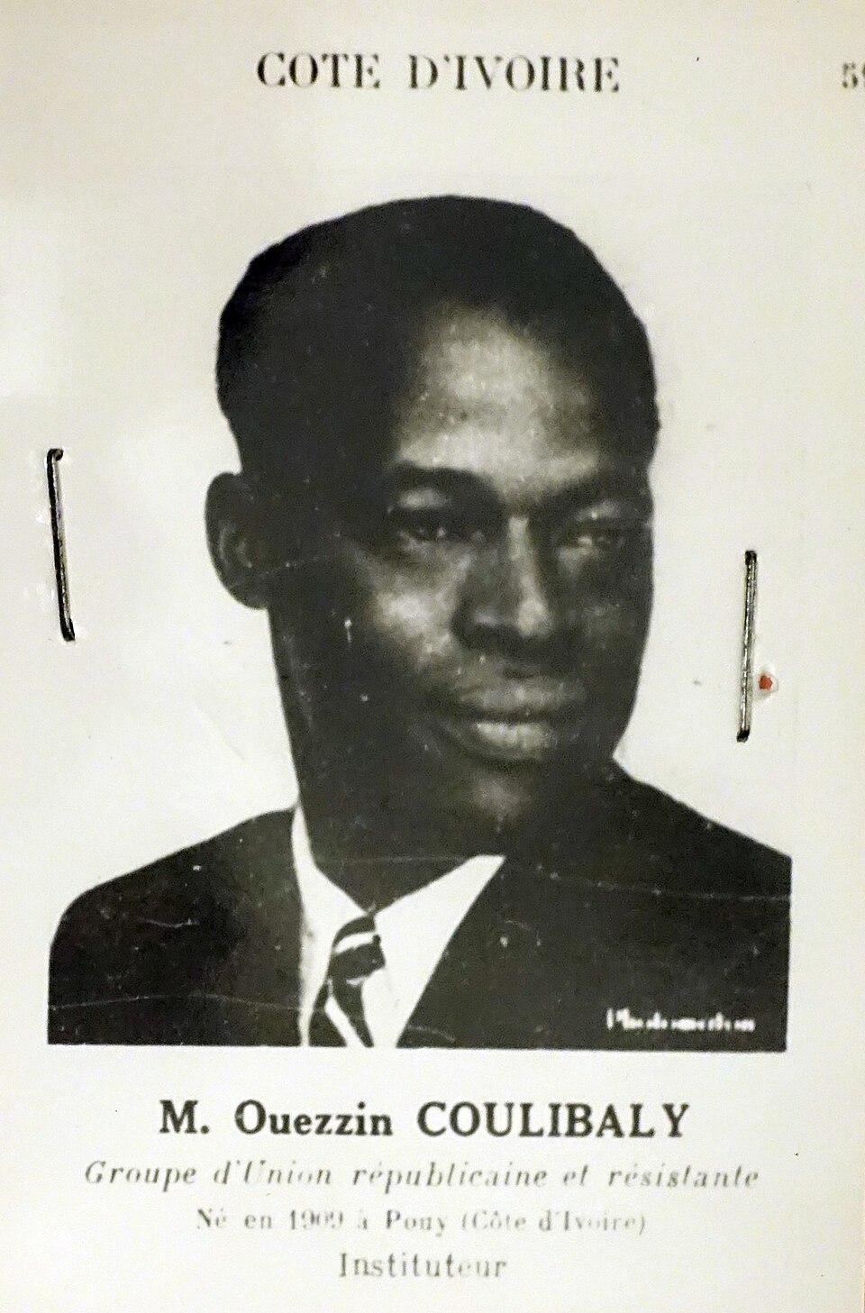 Daniel Ouezzin Coulibaly