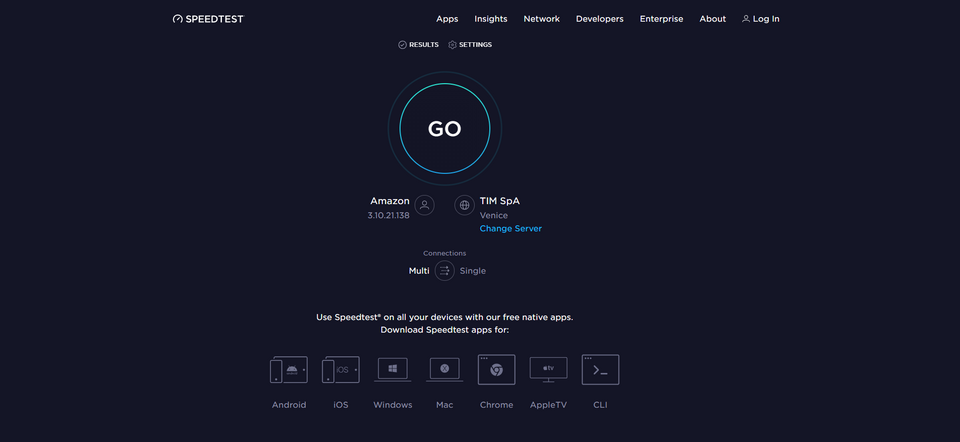 Speedtest