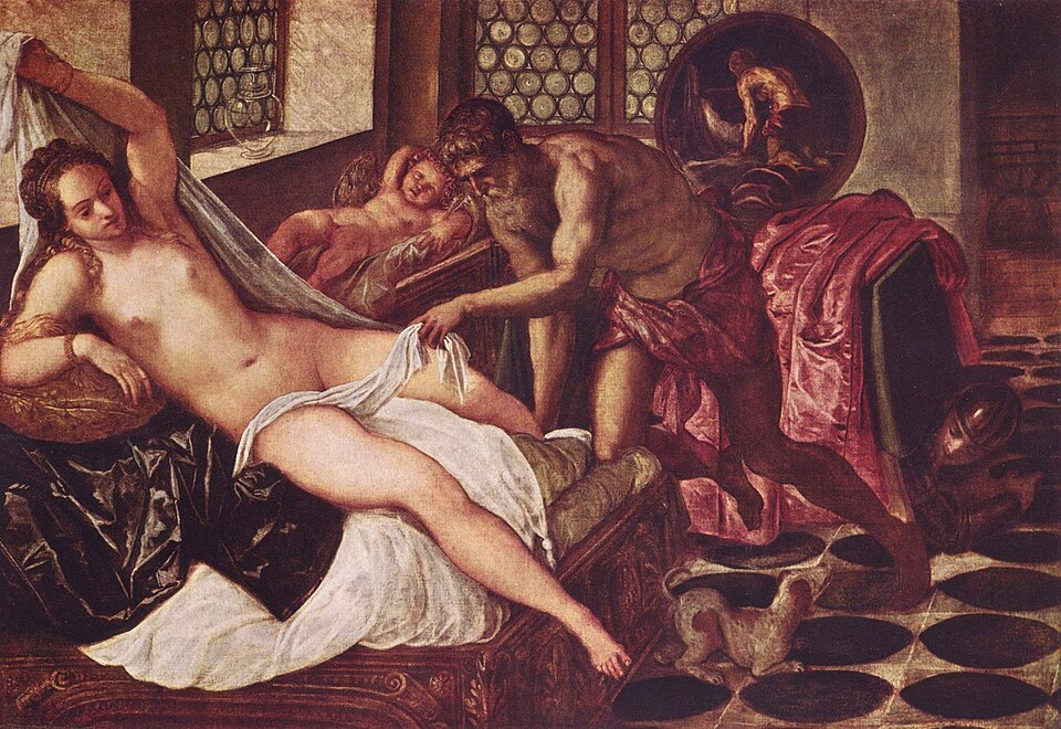 Venus and Mars Surprised by Vulcan