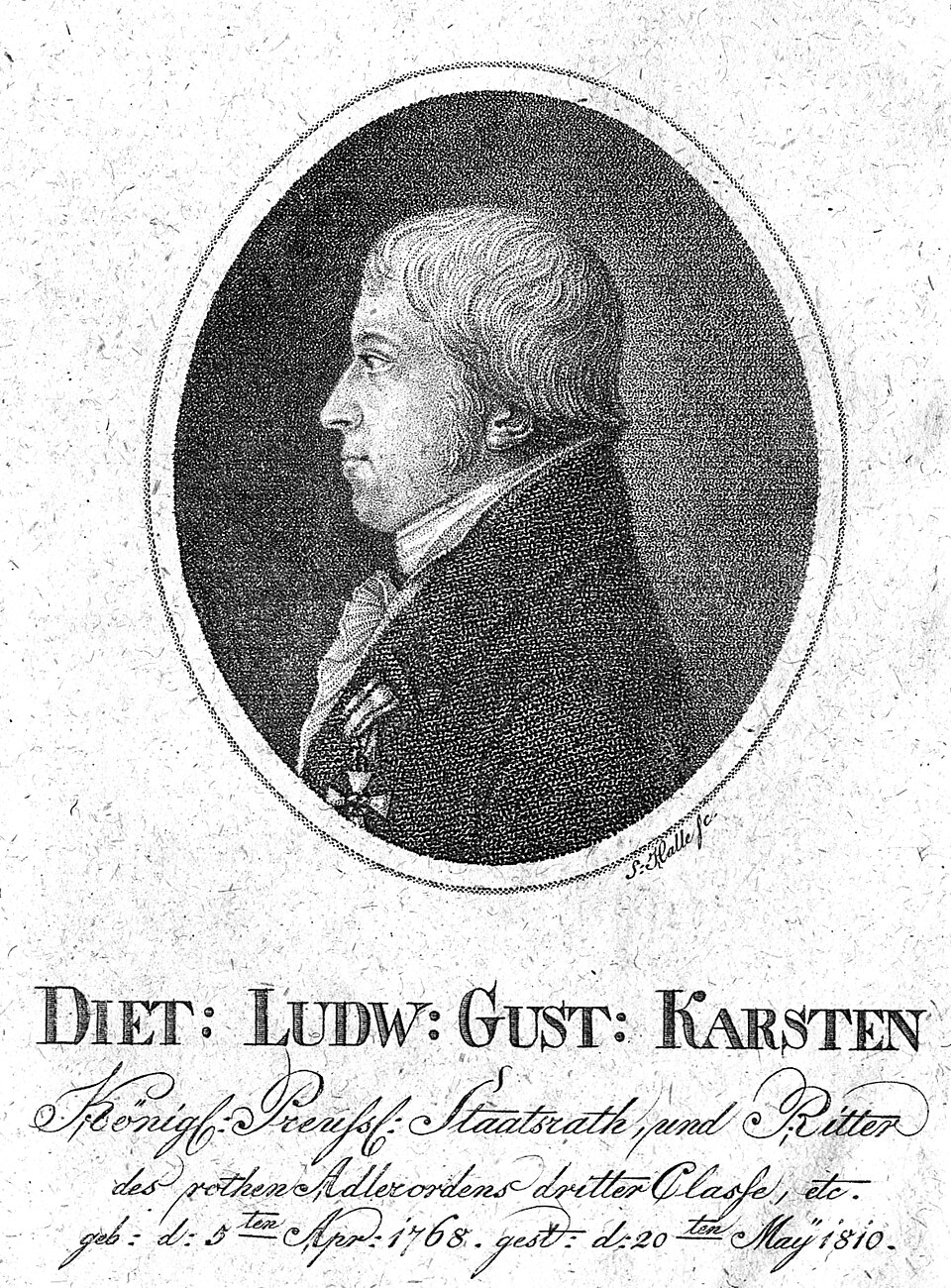 Dietrich Ludwig Gustav Karsten