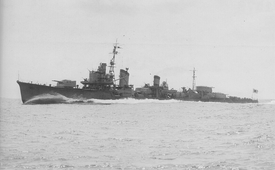 Japanese destroyer Hayanami