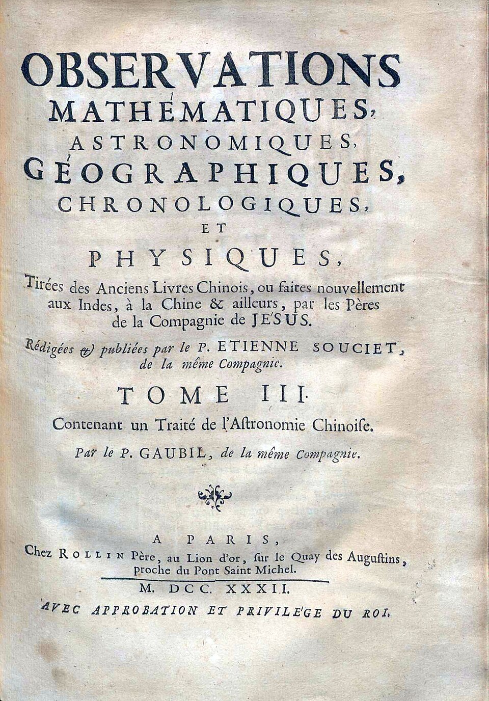 Antoine Gaubil