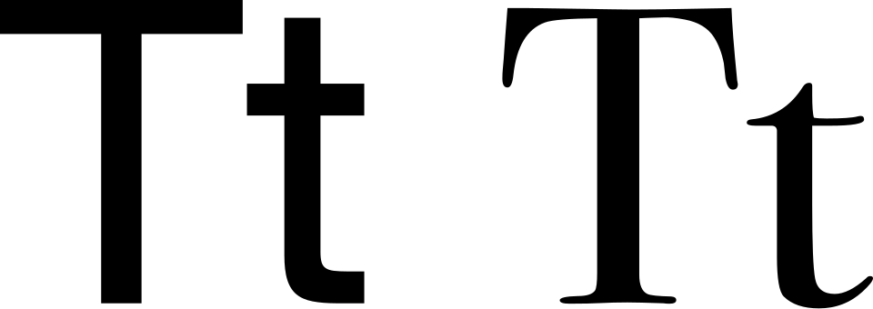 T/t