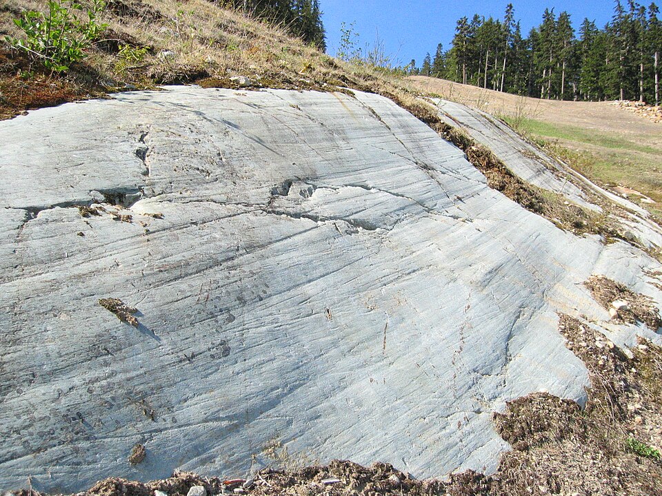 glacial striation