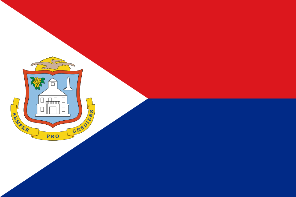 flag of Sint Maarten