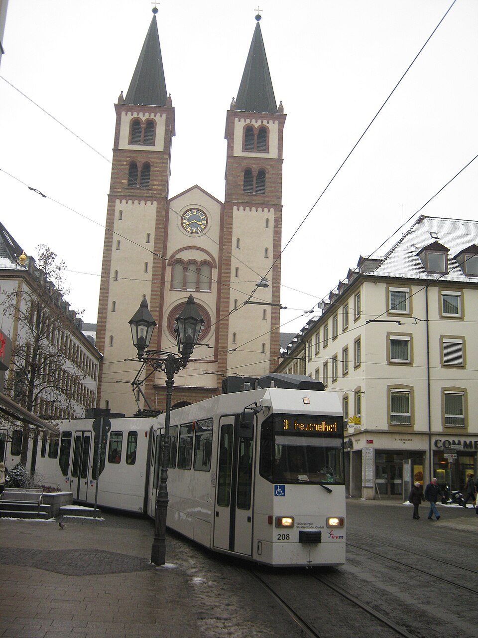 Trams in Würzburg