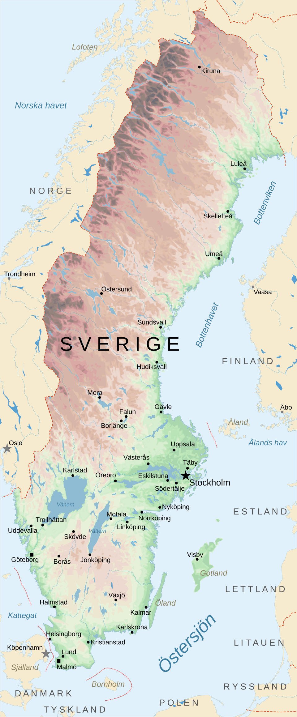 Geography of Sweden